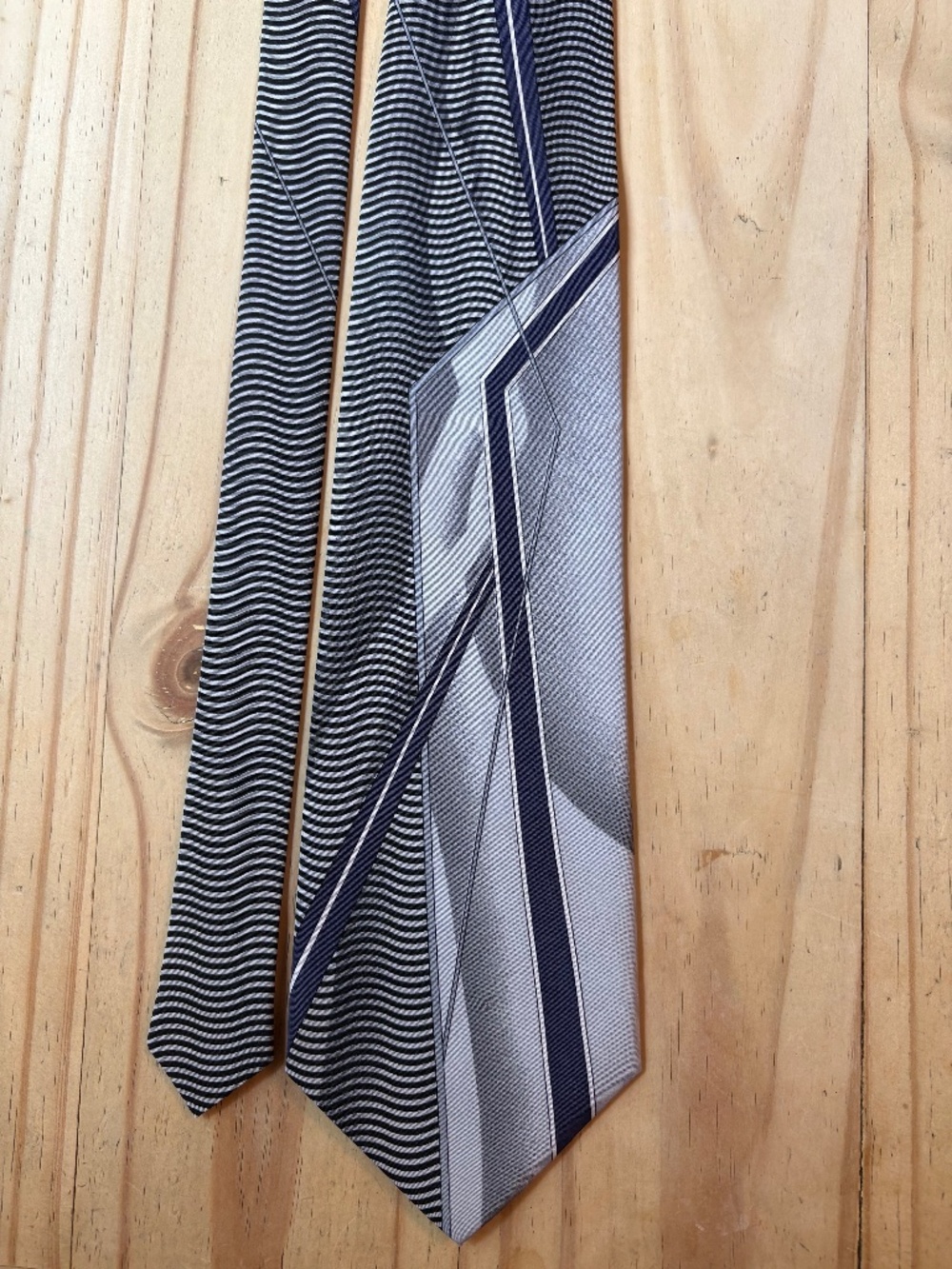 Vintage Clericci Handmade Power Tie - Wide 4"